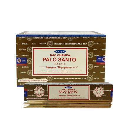 Incienso satya Palo Santo 12x15g Nag champa