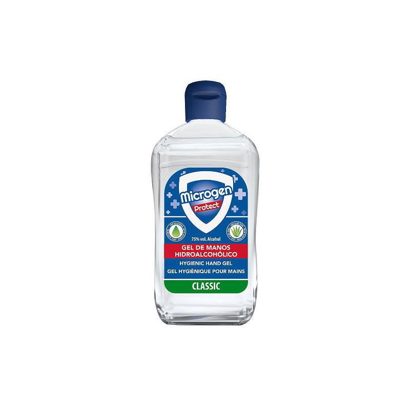 Gel Hidroalcohólico higienizante con Aloe vera y Glicerina 500ml Microgen