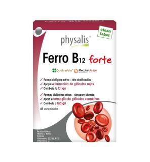 Ferro B12 forte 45 comprimidos Physalis