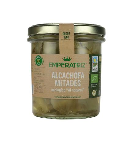 Alcachofas mitades al natural Bio 355ml Emperatriz