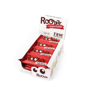 Barrita con bayas de goji bio 20x30g RooBar