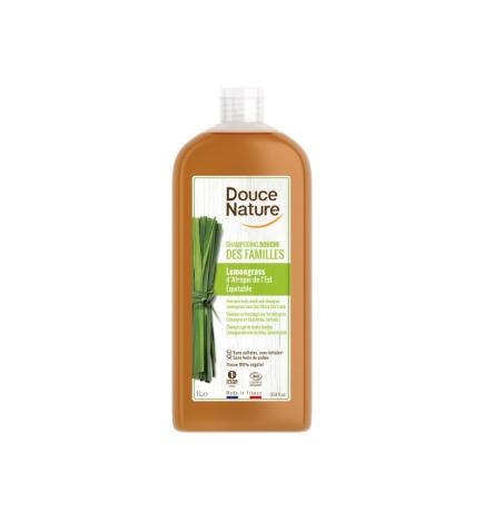 Champu-Gel Lemongrass Citronela Bio 1L Douce Nature