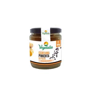 Curcuma y Pimienta Negra Bio 80g Vegetalia