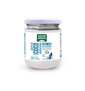 Aceite de coco virgen extra bio 215ml/200g Naturgreen