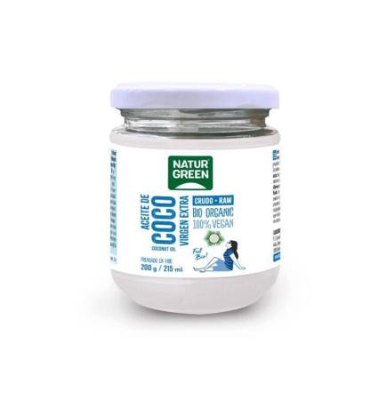 Aceite de coco virgen extra bio 215ml/200g Naturgreen