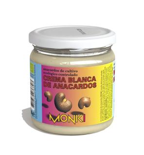 Crema Anacardos blanca Bio 330g Monki