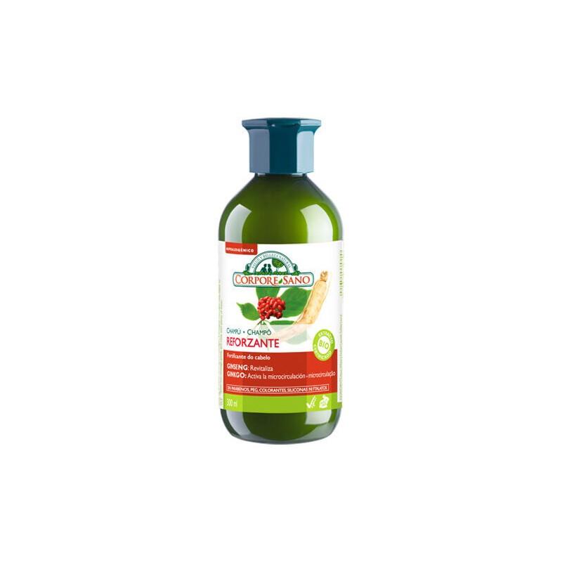 Champu Reforzante Ginseng y Ginkgo 300ml Corpore Sano