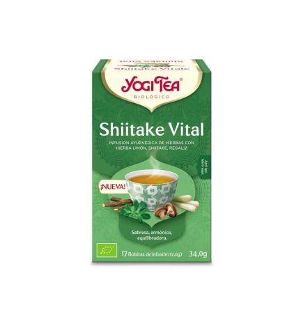 Yogi Tea Shiitake Vital Bio 17 filtros BIO