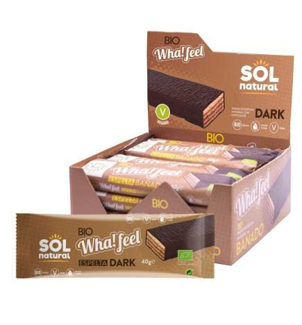 Whafeel Bañado Espelta integral y Cacao bio 16x40g Sol Natural