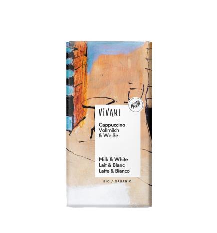 Chocolate con cafe cappuccino bio 100g Vivani