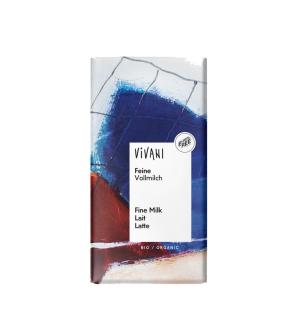 Chocolate con leche bio 100g Vivani