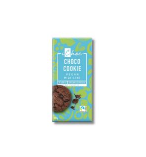 Chocolate vegano choco cookie Bio 80g Ichoc