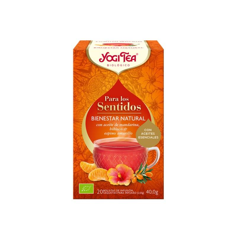 Yogi tea para los sentidos Bienestar Natural 17 filtros BIO