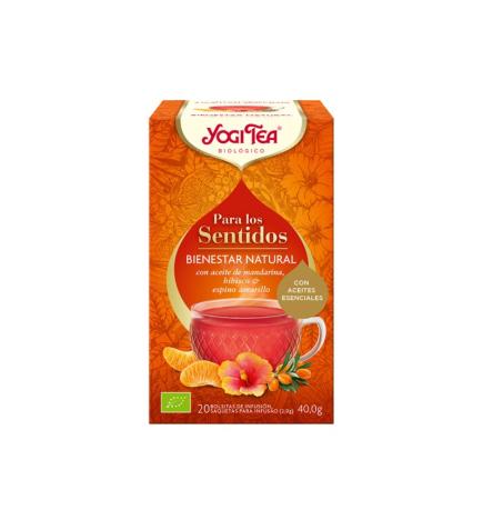 Yogi tea para los sentidos Bienestar Natural 17 filtros BIO