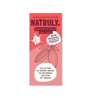 Tableta de Chocolate con leche 85g Natruly