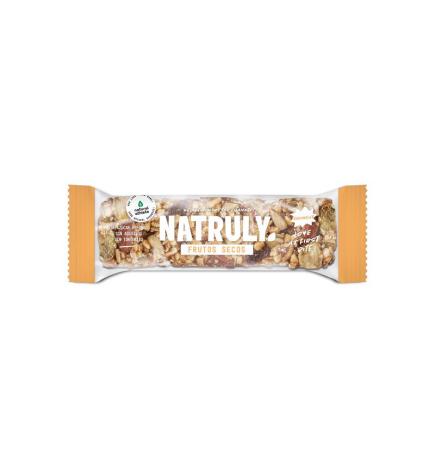 Barrita Crunchy de Frutos Secos Bio 20x40g Natruly