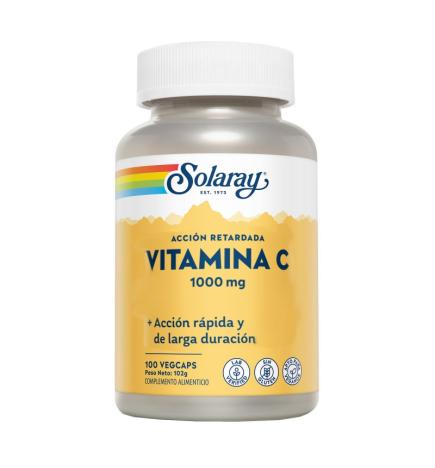 Vitamina C 1000mg A/R 100 comprimidos Solaray