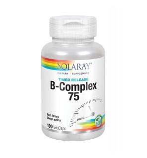 Vitamina B Complex 75 - 100vcaps Solaray