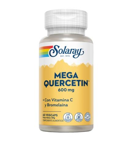 Mega Quercetin 600mg 60vcaps Solaray