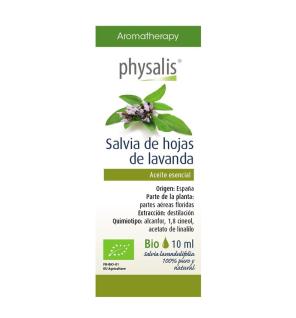 Aceite esencial de salvia de hojas de lavanda bio 10ml Physalis