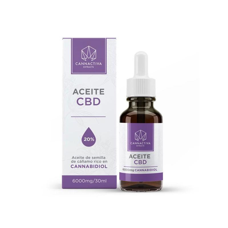 Aceite CBD Cannabidiol 20% 30ml Cannactiva