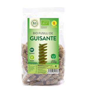 Fusilli de Guisantes s/gluten Bio 250g Sol Natural