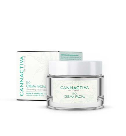 Crema Facial con CBD Hidratante Bio 50ml Cannactiva