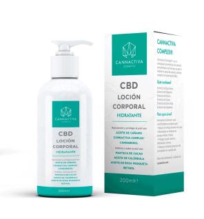 Locion Corporal con CBD Reparadora 200ml Cannactiva