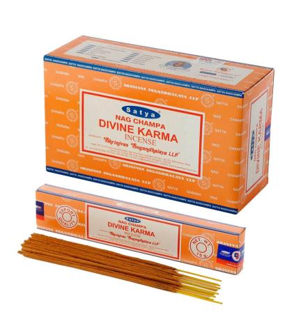 Incienso Satya Divine Karma 12x15g Nag Champa