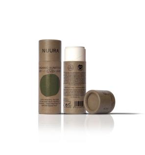 Stick crema solar facial natural SPF50 Bio 14ml Nuura