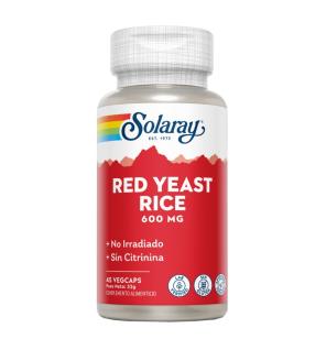 Red Yeast Rice Levadura roja arroz 600mg 45vcaps Solaray