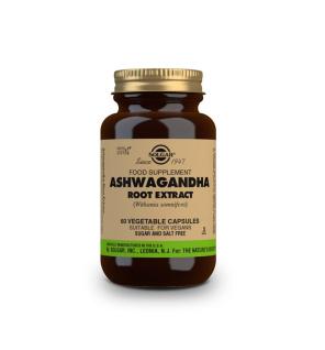 Ashwagandha extracto de raiz 60vcaps Solgar