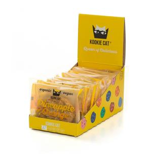 Galleta con piña & naranja Bio 12x50g Kookie Cat