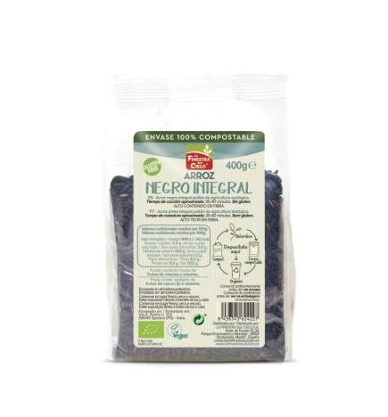 Arroz integral negro venere bio 400g La Finestra