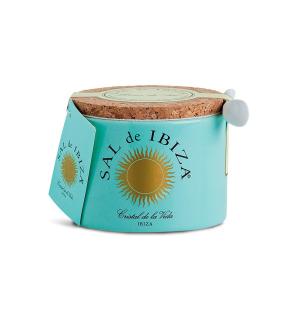 Flor de sal bote ceramica 150g Sal de Ibiza