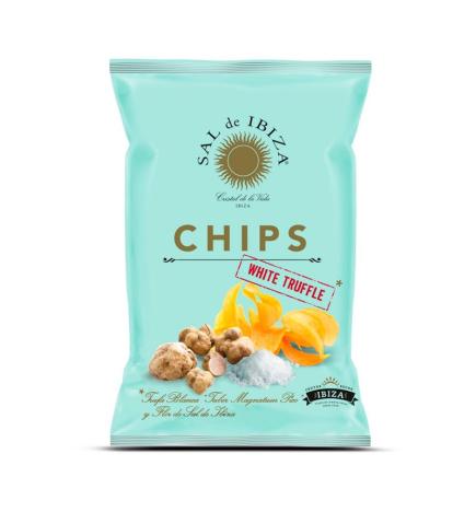 Patatas chips trufa blanca 125g Sal de Ibiza