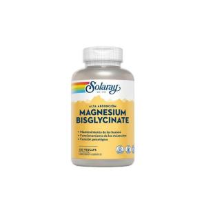 Bisglicinato de magnesio 350mg 120 vcaps Solaray