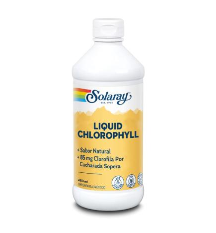 Liquid Chlorophyll-Clorofila Liquida 480ml Solaray