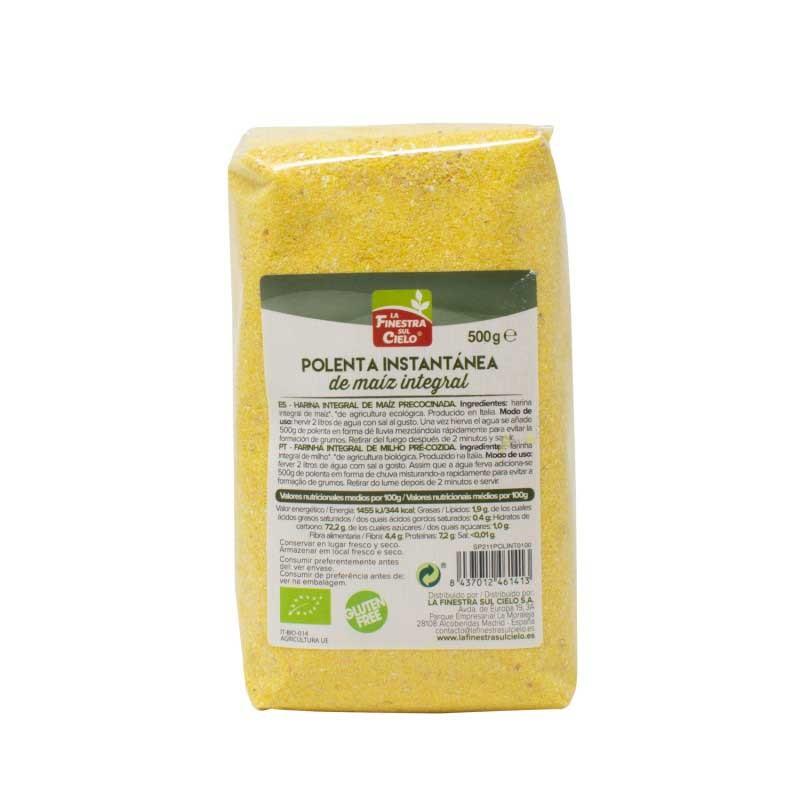 Polenta integral instantanea bio 500 g La Finestra