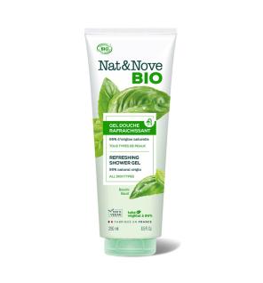 Gel de ducha Refrescante Bio 250ml Nat&Nove