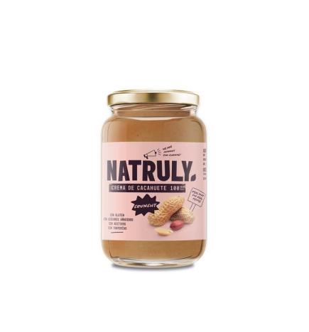 Crema de cacahuete Crunchy 500g Natruly