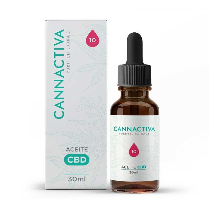 Aceite Purificado CBD Cannabidol 10% 30ml Cannactiva