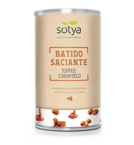 Batido saciante de Toffee Caramelo 550g Sotya