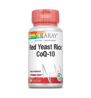 Red Yeast Rice Plus Q10 60 vcaps Solaray