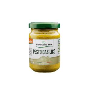 Pesto verde con pecorino y anacardos Bio 130g Organica Italia