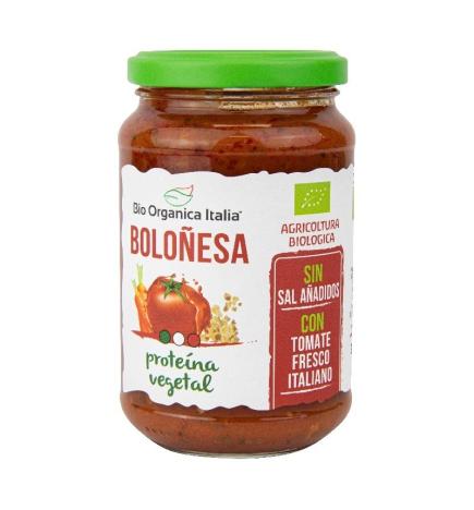 Salsa de tomate boloñesa vegana Bio 325ml Organica Italia