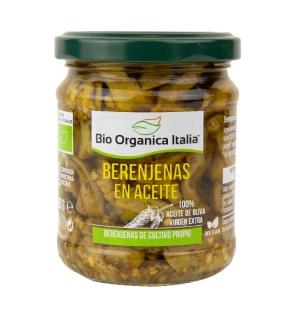 Berenjenas asadas en aceite Bio 190g Organica Italia