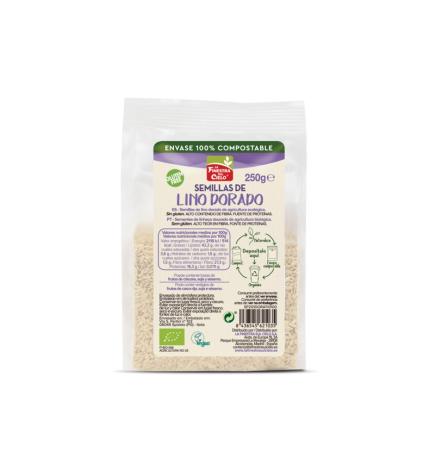 Semillas de lino dorado bio 250g La Finestra