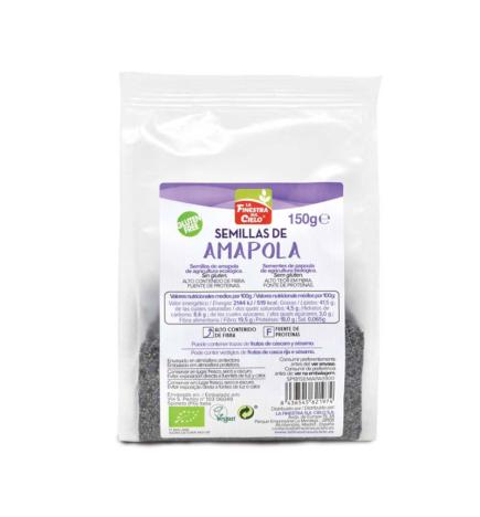 Semillas de amapola bio 150g La Finestra