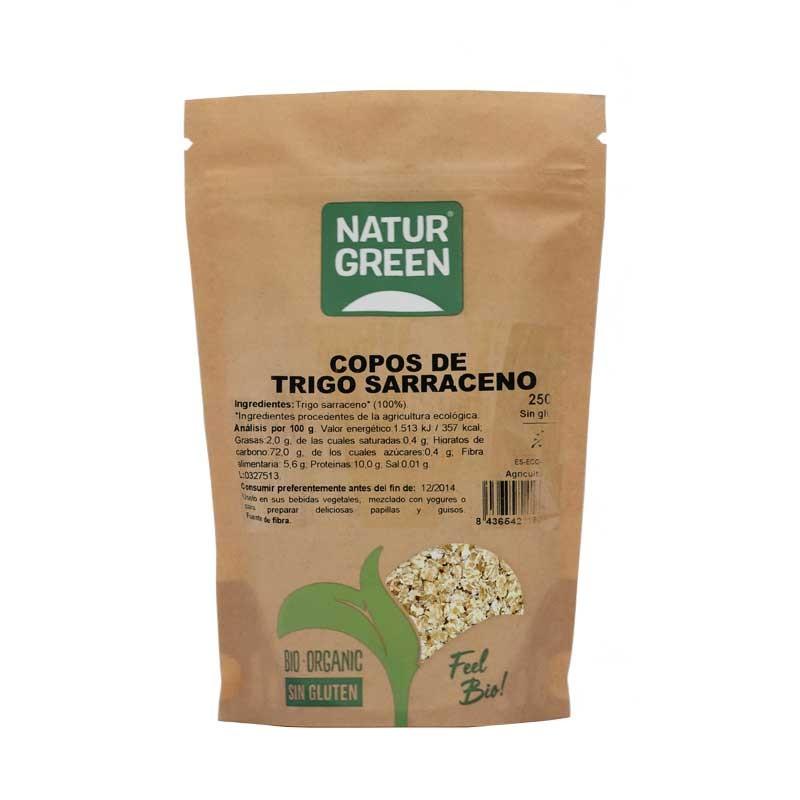 Copos de Trigo Sarraceno s/g Bio 250g Naturgreen